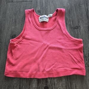 Vintage Nordstrom Brass Plum (BP) Cropped Tank Top